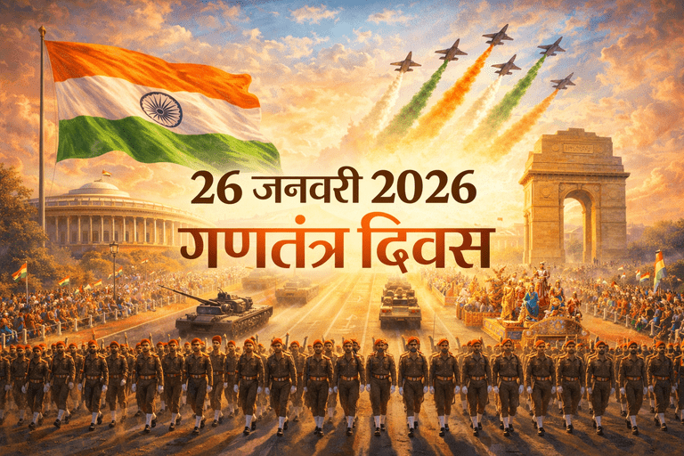 26 जनवरी: गणतंत्र दिवस का इतिहास और महत्व