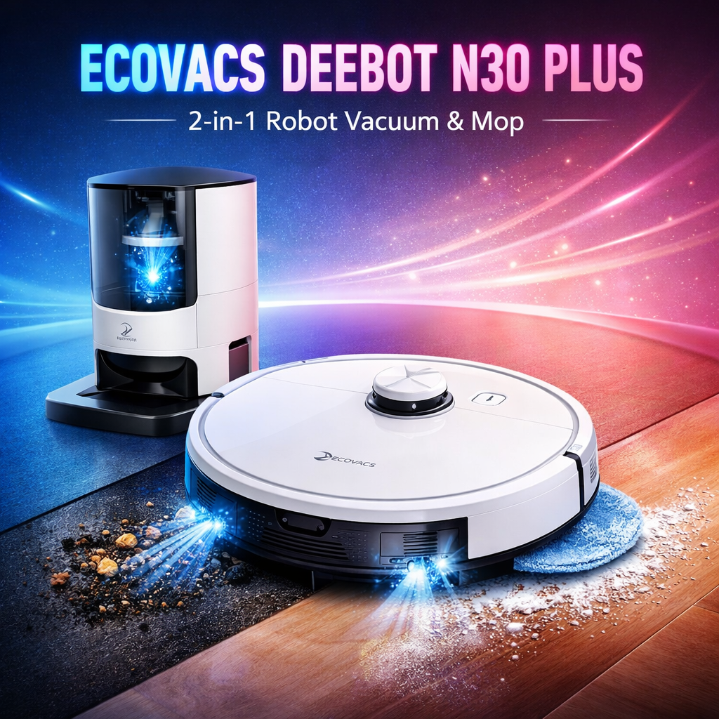 ECOVACS DEEBOT N30 Plus Vacuum Cleaner Review (2026): 2-in-1 Robot Mop with 10000Pa Power