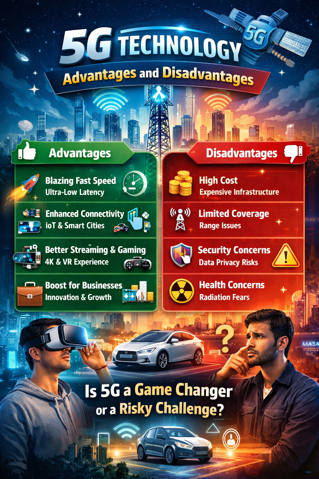 What Is 5G Technology and How Is It Different from 4G? A Technical Explanation and the Benefits of 5G