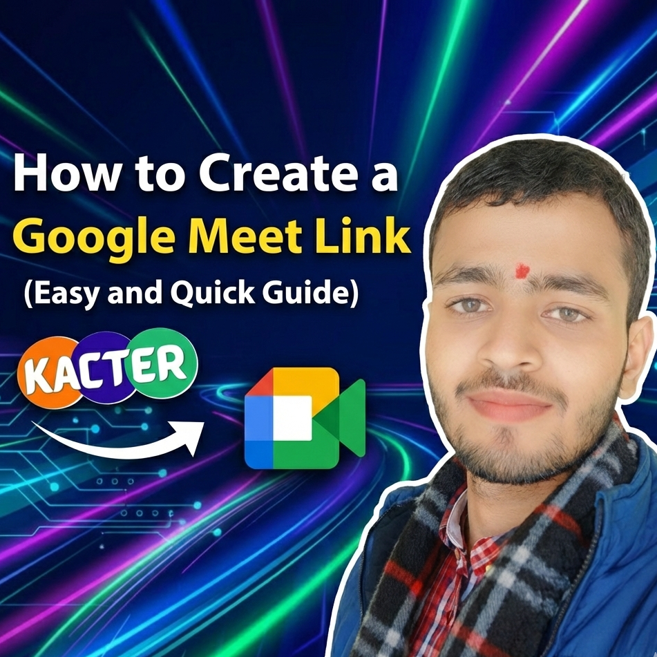 how to create a google meet link